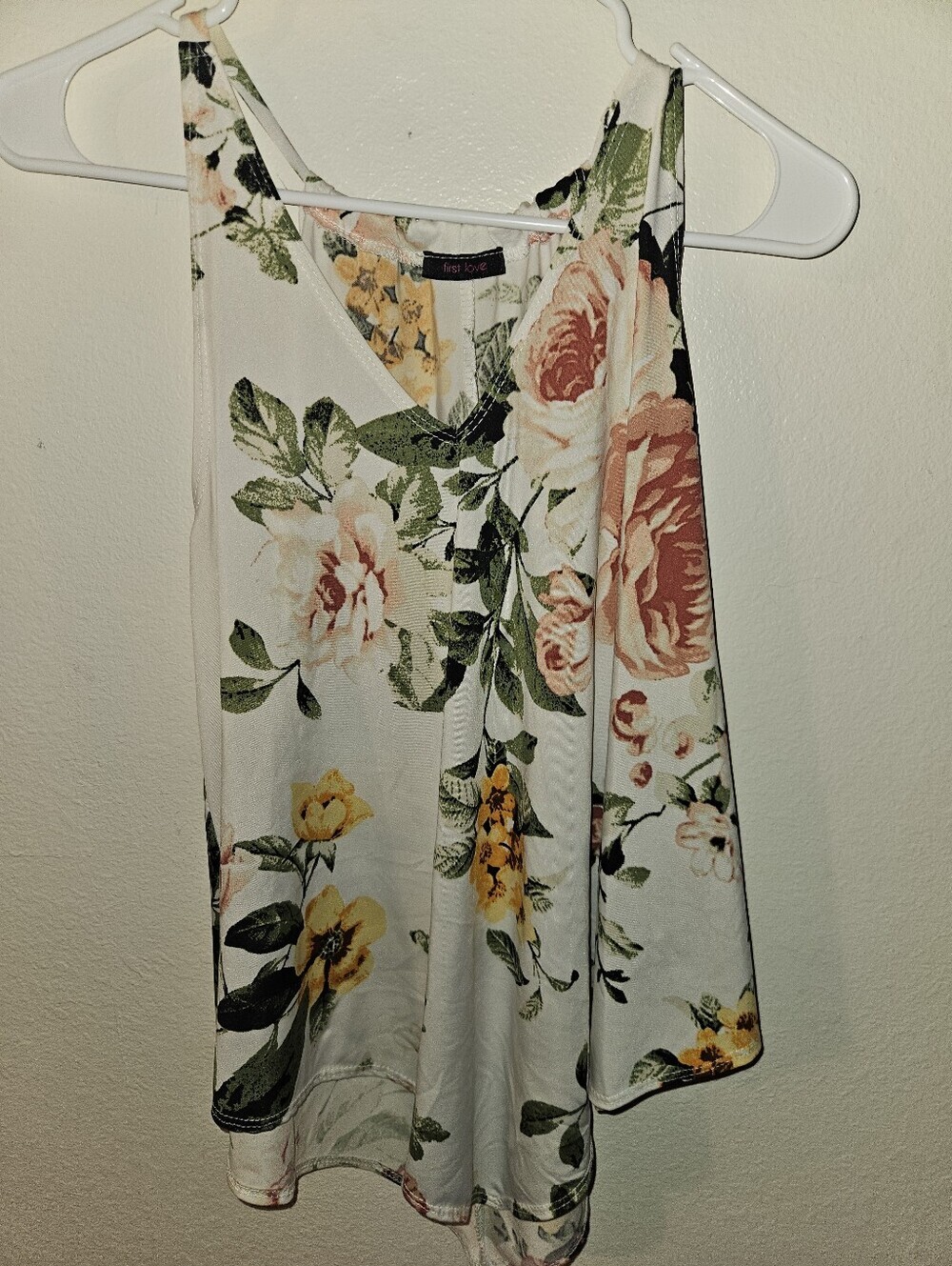 First Love Womans Floral Blouse